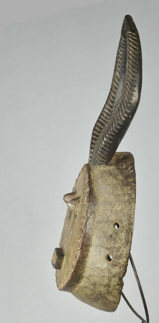 BAULE Large 27 " Mask African Art Baoule Ivory Coast African Art 1714 - 4