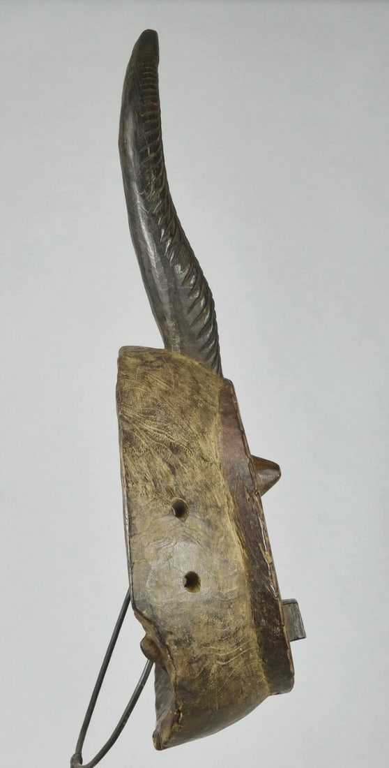 BAULE Large 27 " Mask African Art Baoule Ivory Coast African Art 1714 - 6