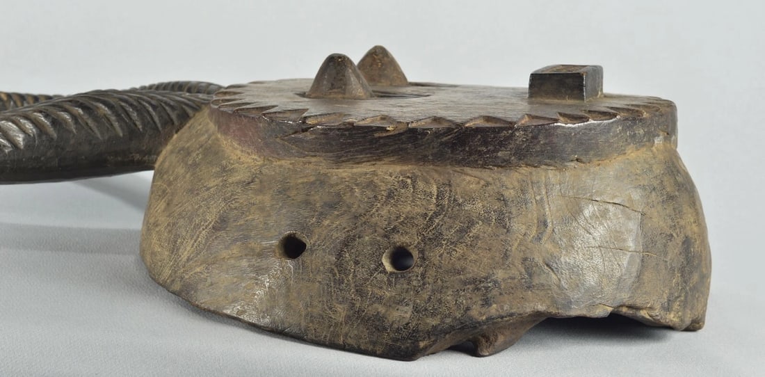 BAULE Large 27 " Mask African Art Baoule Ivory Coast African Art 1714 - 9