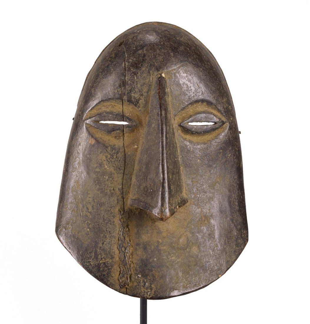 Large HEMBA Monkey Chimpanzee Soko Motu Mask Congo DRC African Tribal Art 1462 - 3