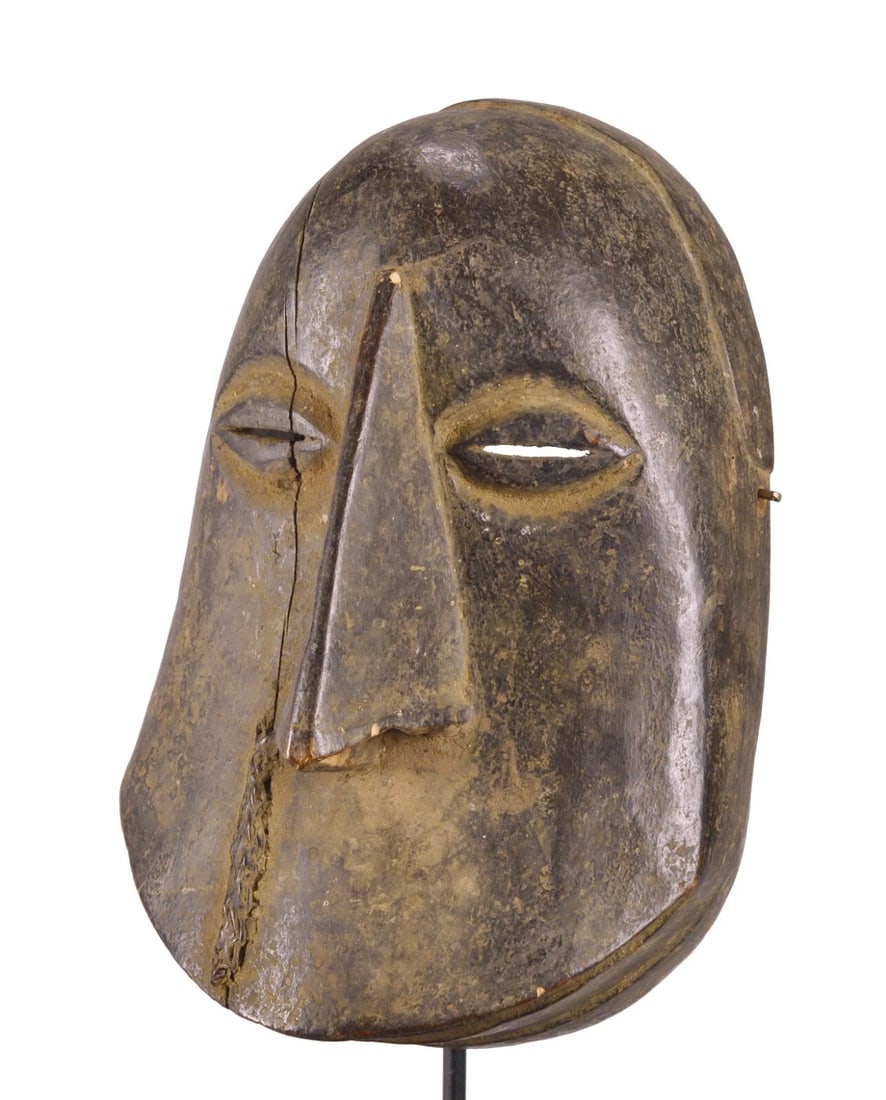 Large HEMBA Monkey Chimpanzee Soko Motu Mask Congo DRC African Tribal Art 1462 - 7