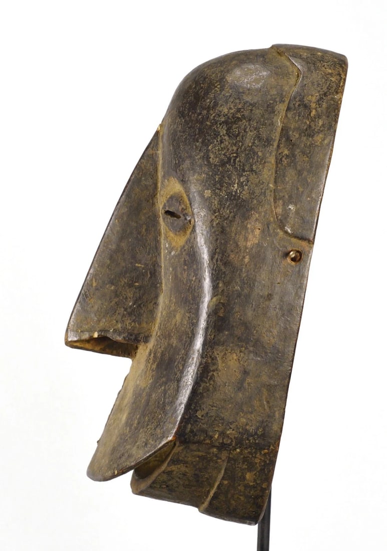 Large HEMBA Monkey Chimpanzee Soko Motu Mask Congo DRC African Tribal Art 1462 - 8