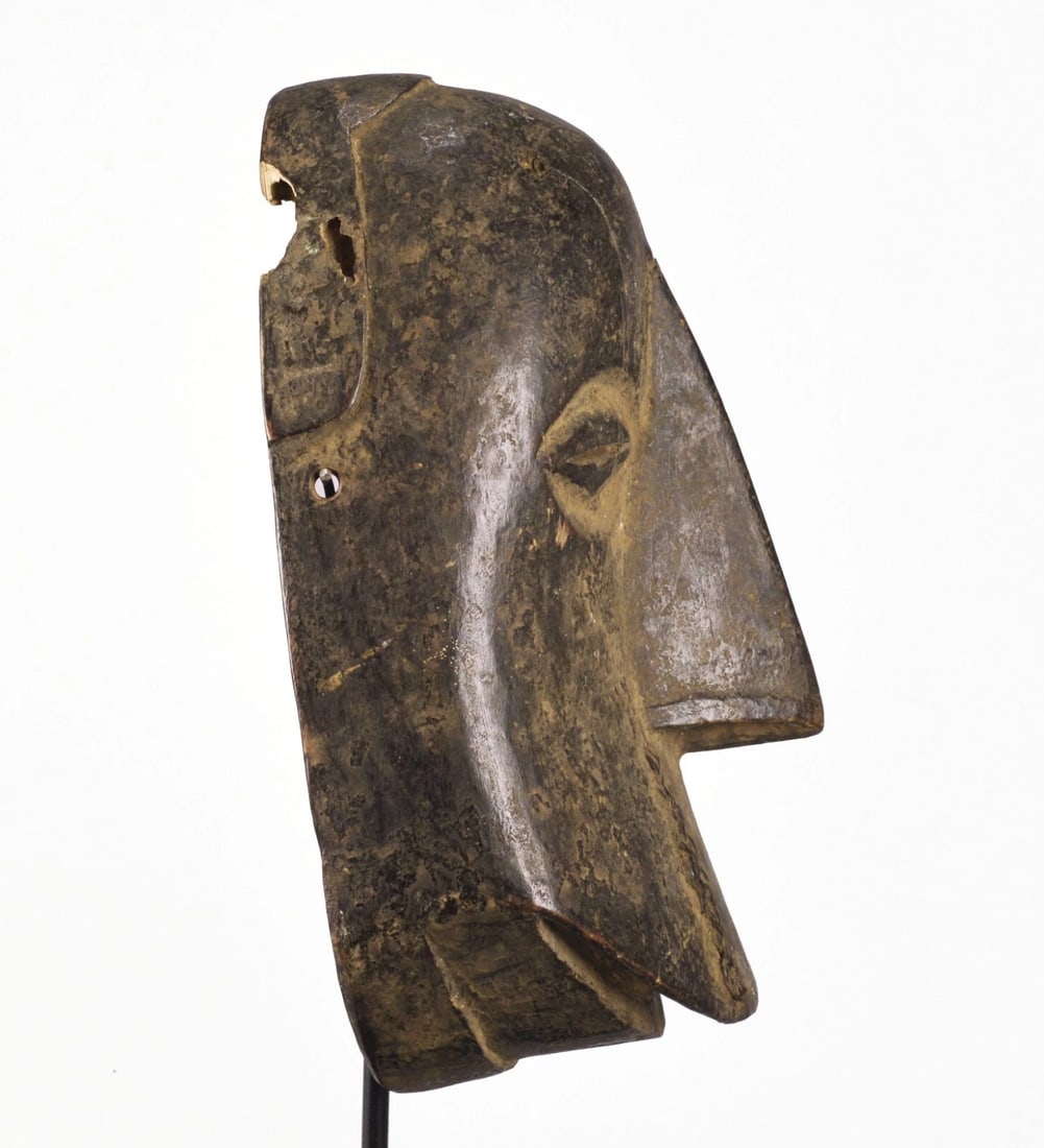 Large HEMBA Monkey Chimpanzee Soko Motu Mask Congo DRC African Tribal Art 1462 - 9