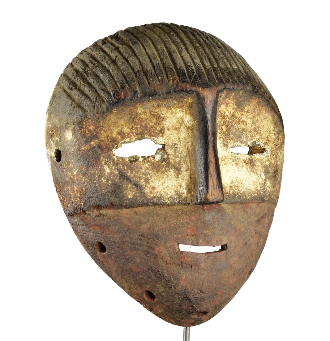 Rare MBOLE BAMBOLE Mask Congo Rdc Zaire Kongo African Tribal Art 1292 (1 of 10)
