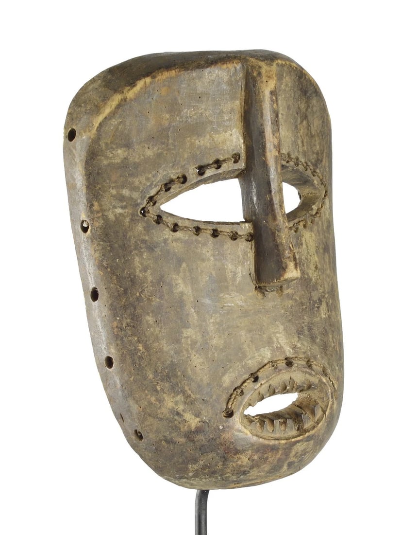 Rare large Ndaka Ndaaka Ituri Mask Congo Drc African Tribal Art Gallery 1517 - 9