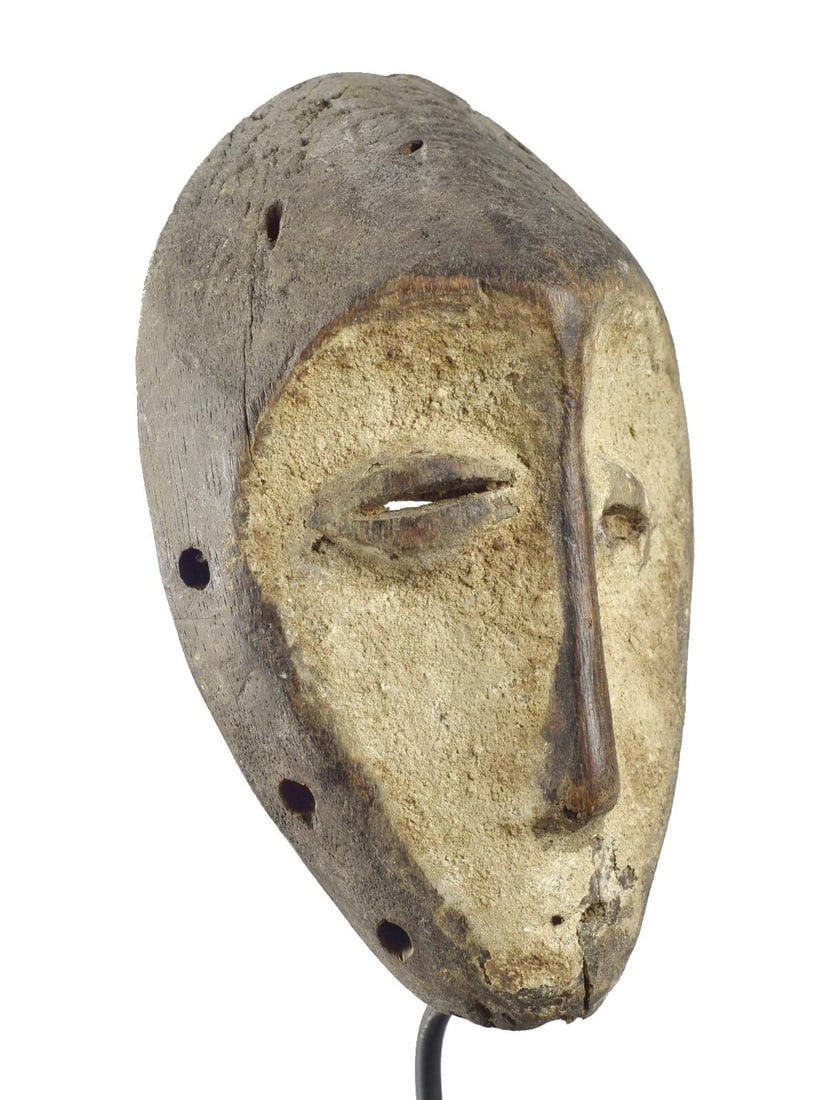 Cute LEGA Lukwakongo Wood Mask Bwami Congo DRC African Tribal Art 1194 (1 of 10)