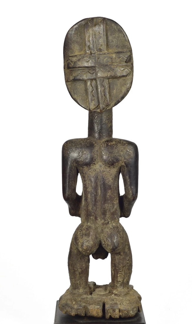 Beautiful ancestor figure Singiti HEMBA statue Congo DRC African Tribal 1481 - 10