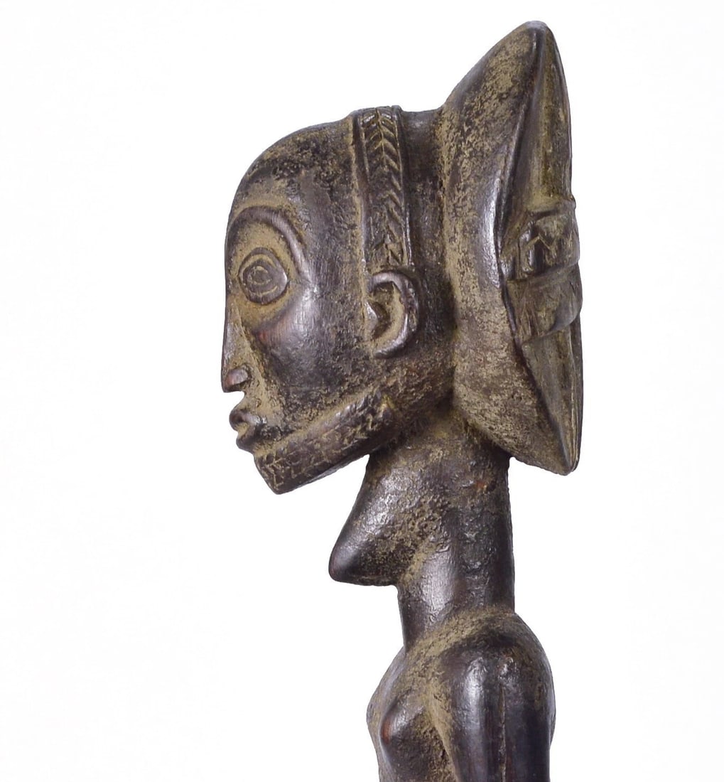 Beautiful ancestor figure Singiti HEMBA statue Congo DRC African Tribal 1481 - 7
