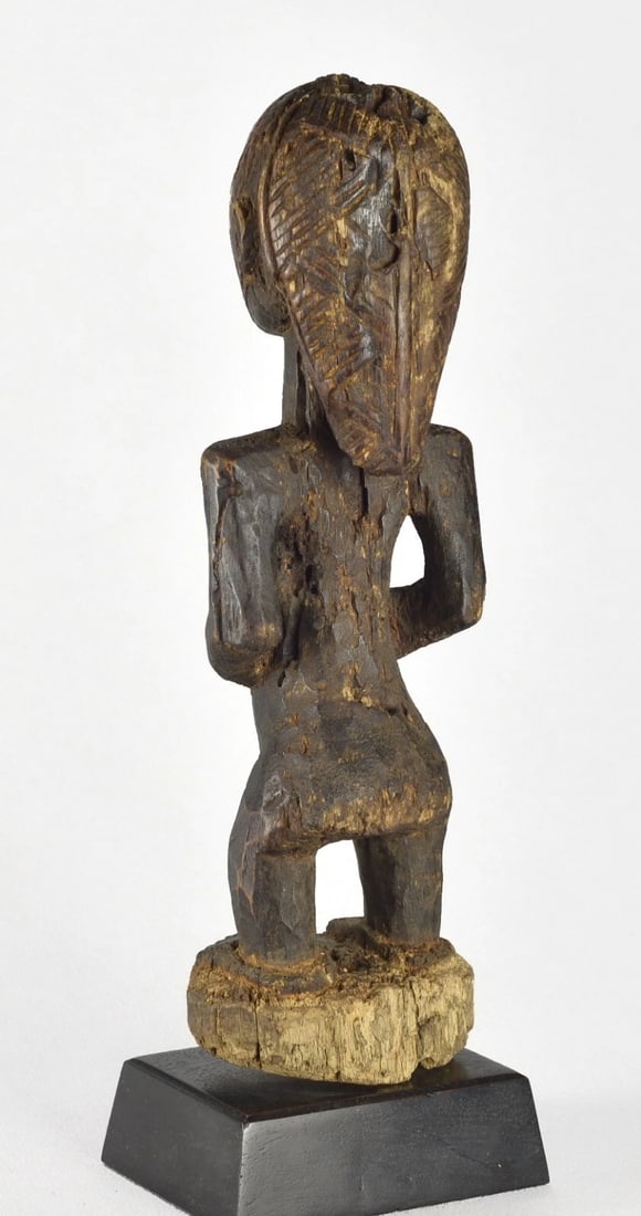 Nice TABWA ancestor figure statue Congo Drc African sculpture Tribal Art 1354 - 5
