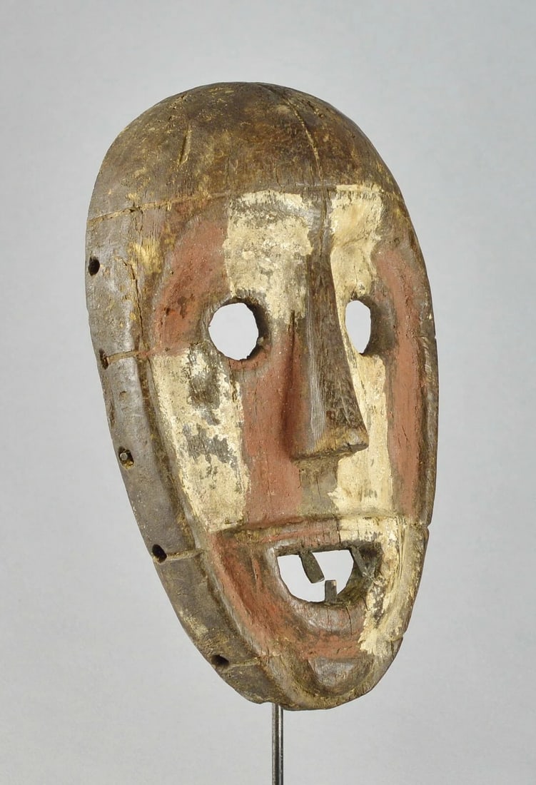 Beautifull KOMO - KUMU wood Mask Congo Drc African Tribal Art Gallery 1640 - 8