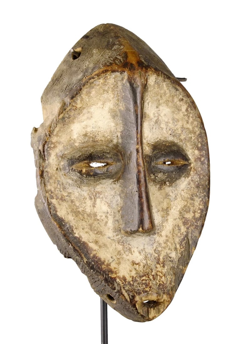 Superb ! LEGA Idimu Bwami wood Mask Congo Drc African Tribal Art Gallery 1197 - 4