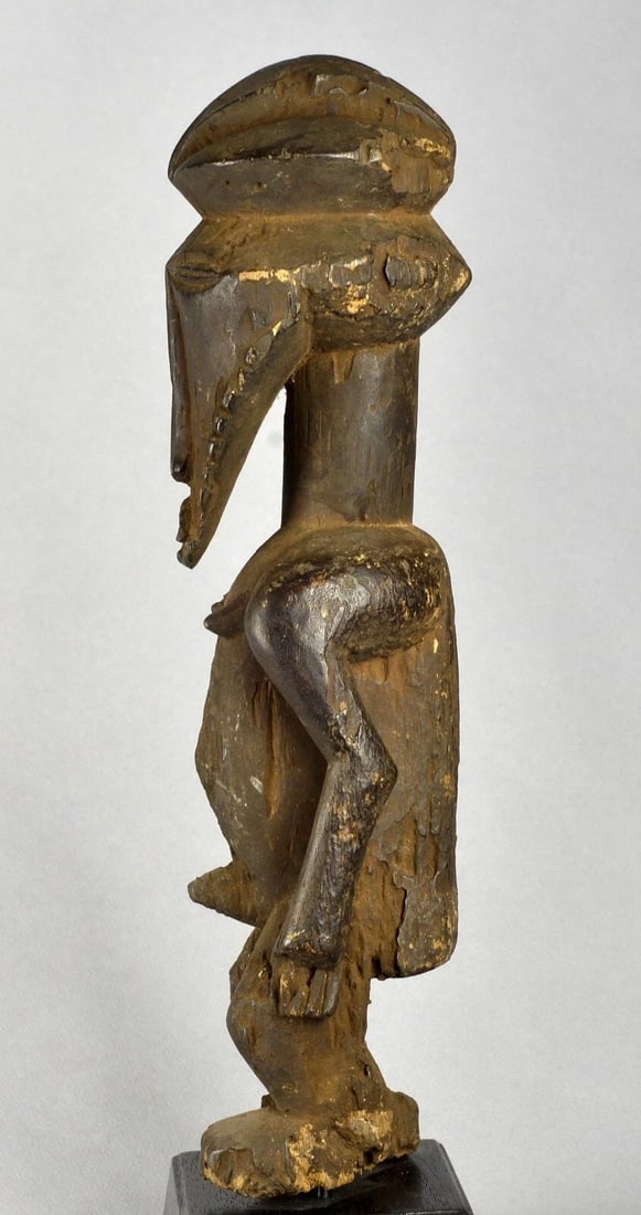 Old BASIKASINGO Ancestor Figure Congo Sikasingo Kasingo Statue Pre Bembe 1350 - 11