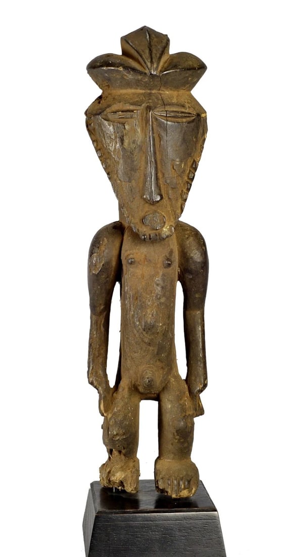 Old BASIKASINGO Ancestor Figure Congo Sikasingo Kasingo Statue Pre Bembe 1350 - 4