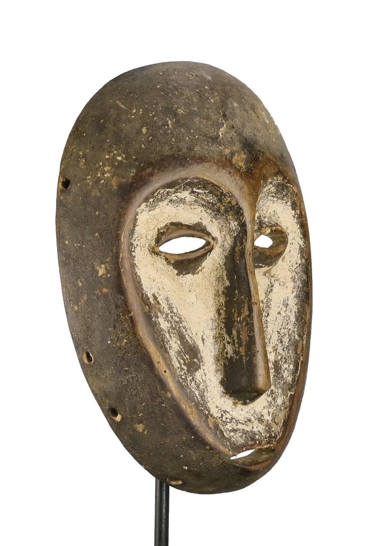 LEGA idimu bwami Mask Bwami Cult Congo Zaire DRC African Tribal Art 1201 (1 of 11)