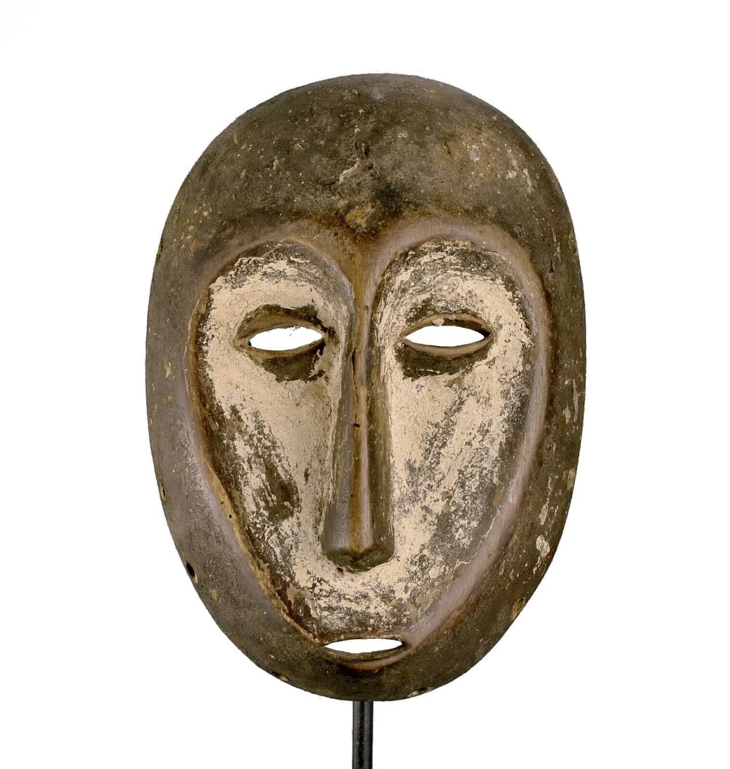 LEGA idimu bwami Mask Bwami Cult Congo Zaire DRC African Tribal Art 1201 - 4