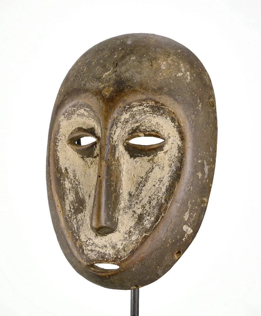 LEGA idimu bwami Mask Bwami Cult Congo Zaire DRC African Tribal Art 1201 - 5