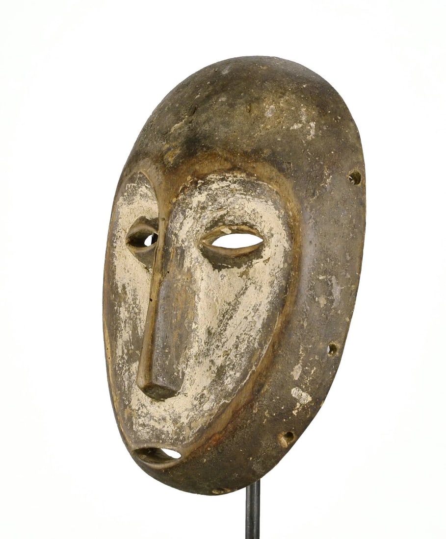 LEGA idimu bwami Mask Bwami Cult Congo Zaire DRC African Tribal Art 1201 - 6