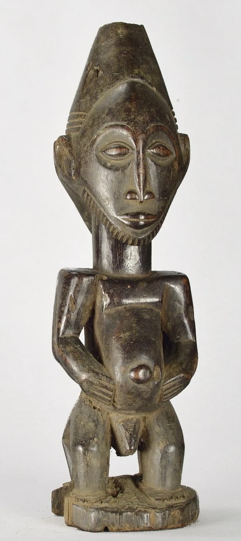 Beautiful HEMBA Kabeja figure janus Statue Congo DRC African Tribal Art 1634 - 4