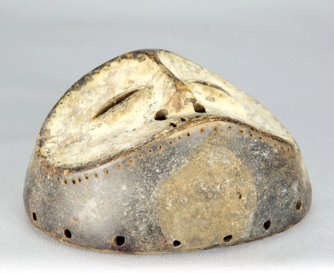 LEGA Wood idimu Mask Bwami Cult Congo Zaire DRC African Tribal Art 1120 - 11