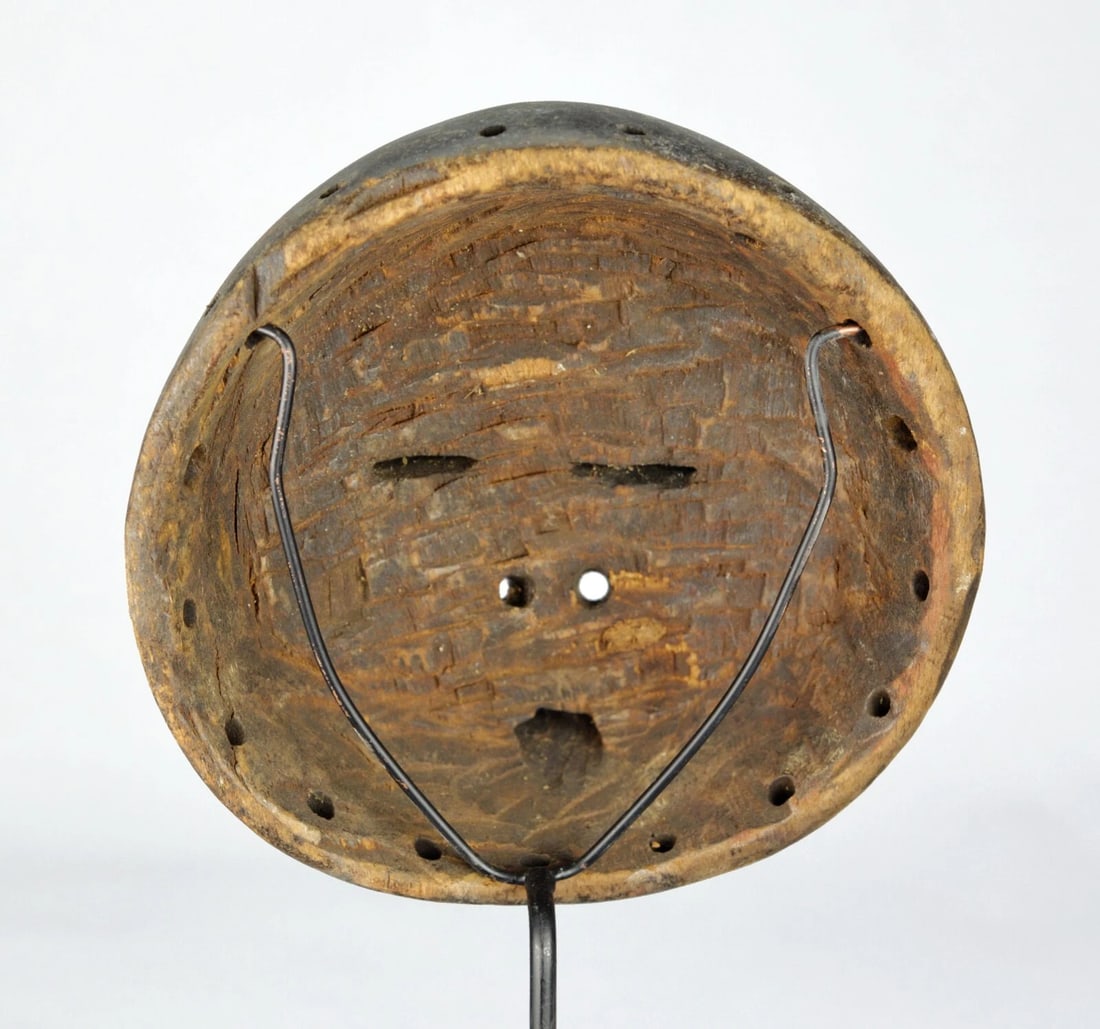 LEGA Wood idimu Mask Bwami Cult Congo Zaire DRC African Tribal Art 1120 - 6
