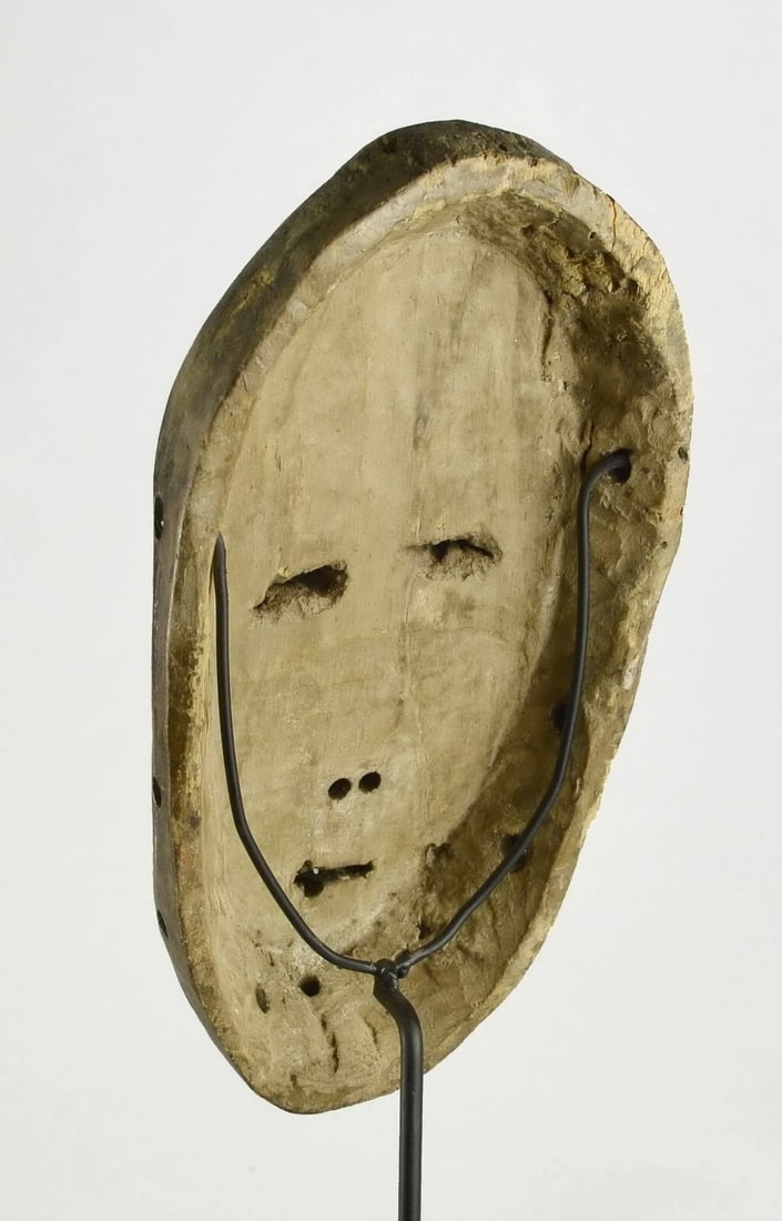 LEGA idimu Wood Mask Cult of the Bwami Congo DRC African Tribal Art 1126 - 2