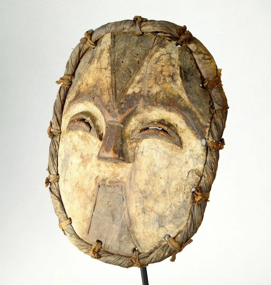 Rare YELA MBOLE BAMBOLE Lilwa Mask Congo Rdc Zaire Kongo African Tribal Art 1369 - 10