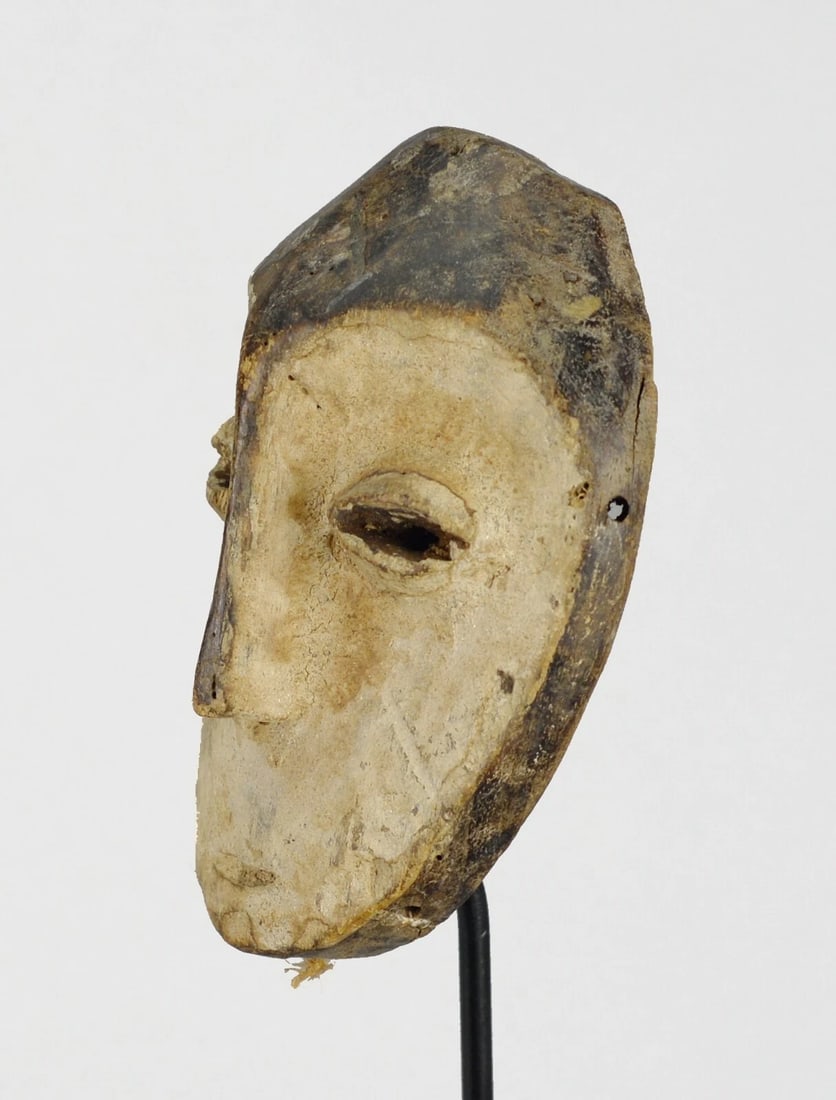 LEGA Lukwakongo Wood Mask Bwami Cult Congo DRC African Tribal Art 1192 - 5