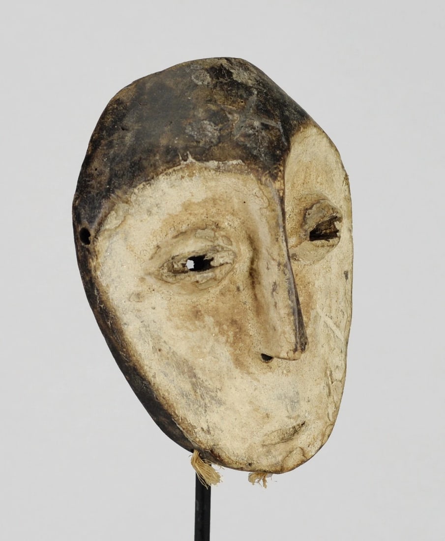 LEGA Lukwakongo Wood Mask Bwami Cult Congo DRC African Tribal Art 1192 - 8