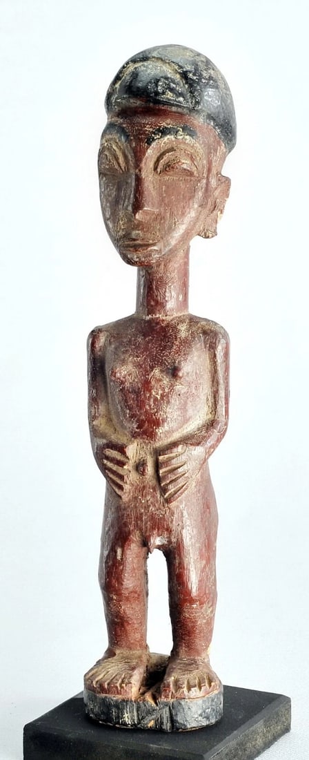 West Africa BAULE Cute figure statue sculpture African Art Baoule 1013 - 2
