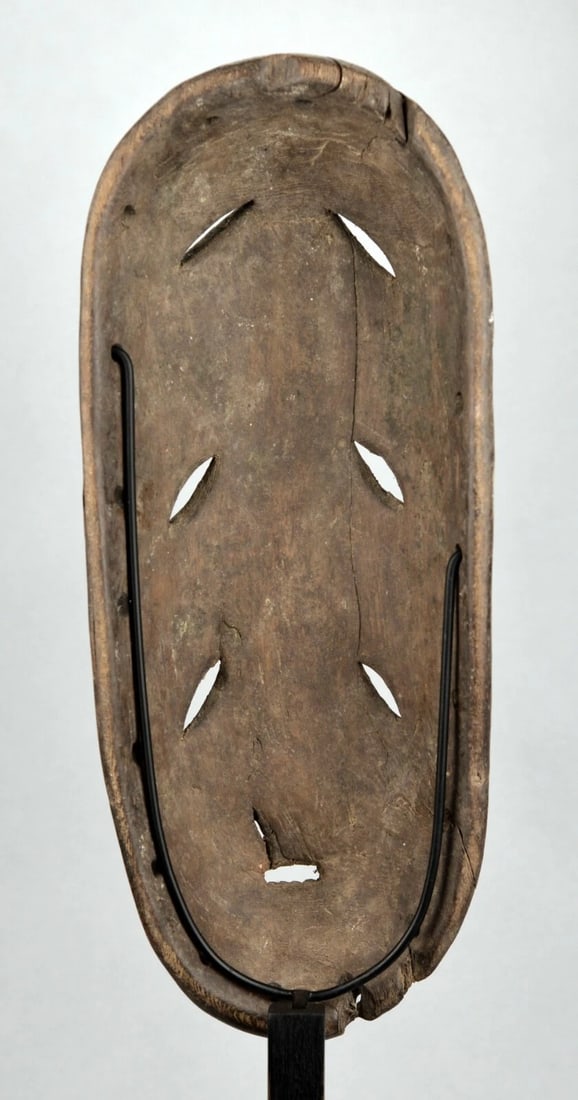 Rare initiation BEMBE Mask 6 eyes Congo DRC African Tribal Art 1302 - 2