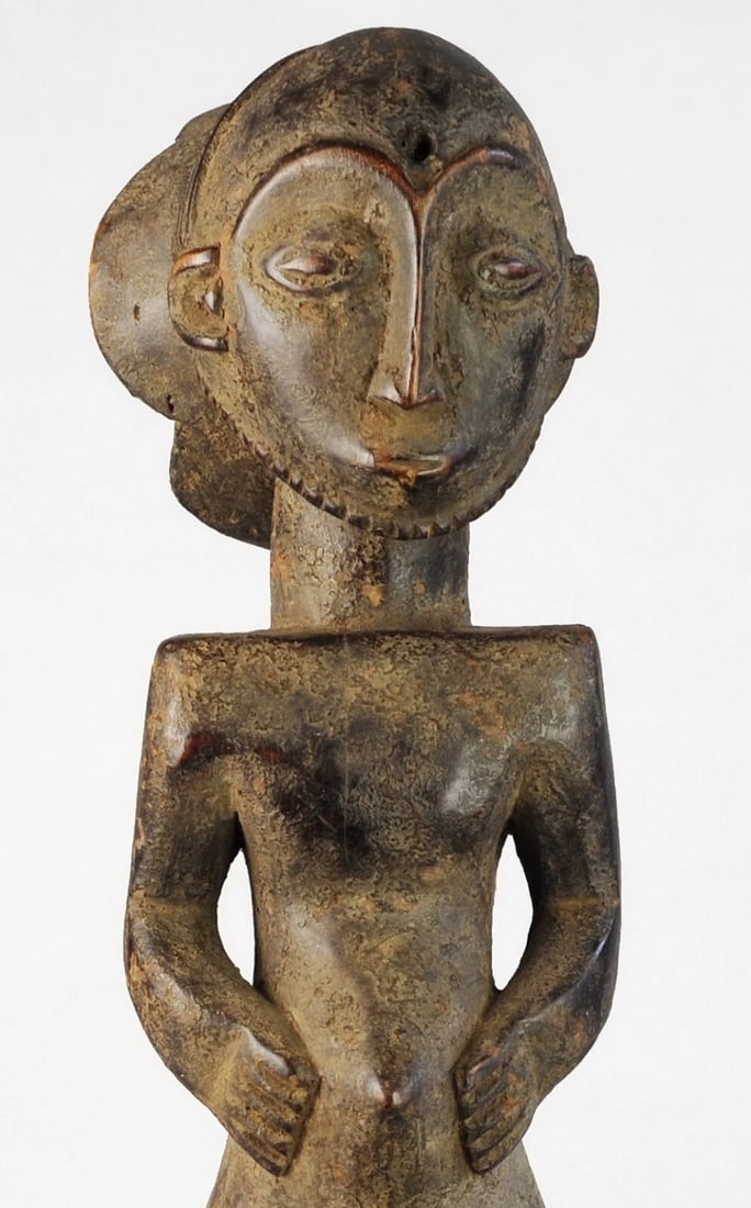 Superb Singiti Statue ! HEMBA Ancestor Figure Congo DRC African Tribal Art 0877 - 2