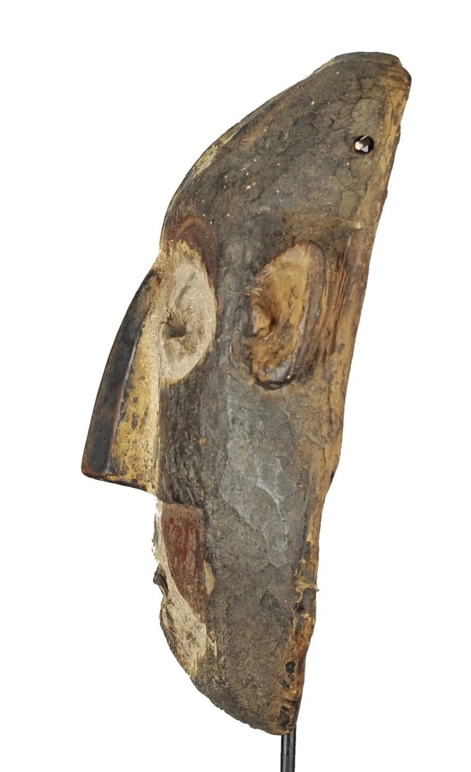 Powerfull BOA Pongdudu Warrior Mask Congo Drc African Tribal Art 1213 - 6