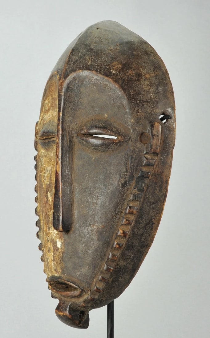 BOYO BUYU Initiation Mask Congo DRC African Tribal Art Pre Bembe 1146 - 4
