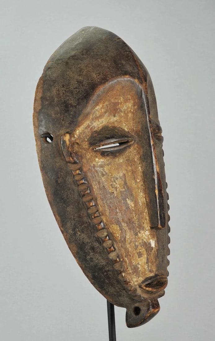 BOYO BUYU Initiation Mask Congo DRC African Tribal Art Pre Bembe 1146 - 5