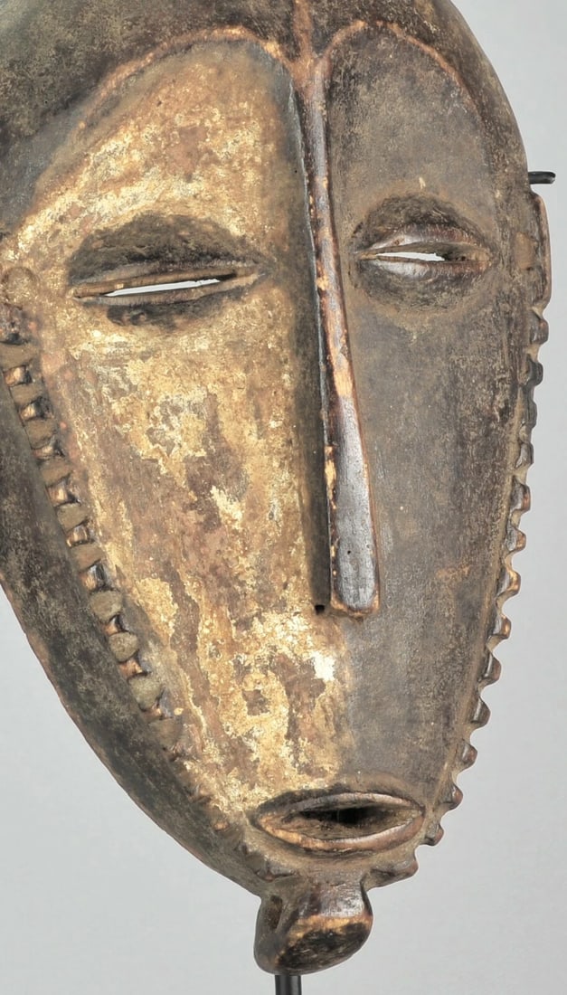 BOYO BUYU Initiation Mask Congo DRC African Tribal Art Pre Bembe 1146 - 8