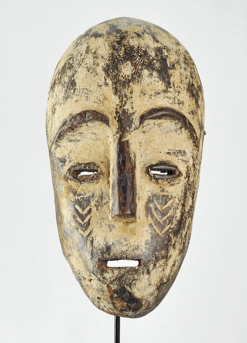 ZANDE AZANDE Rare Ubangi large Mask Congo DRC African Tribal Art 1308 - 5
