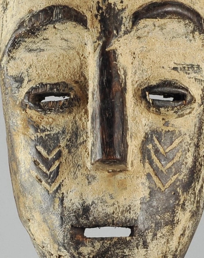 ZANDE AZANDE Rare Ubangi large Mask Congo DRC African Tribal Art 1308 - 6