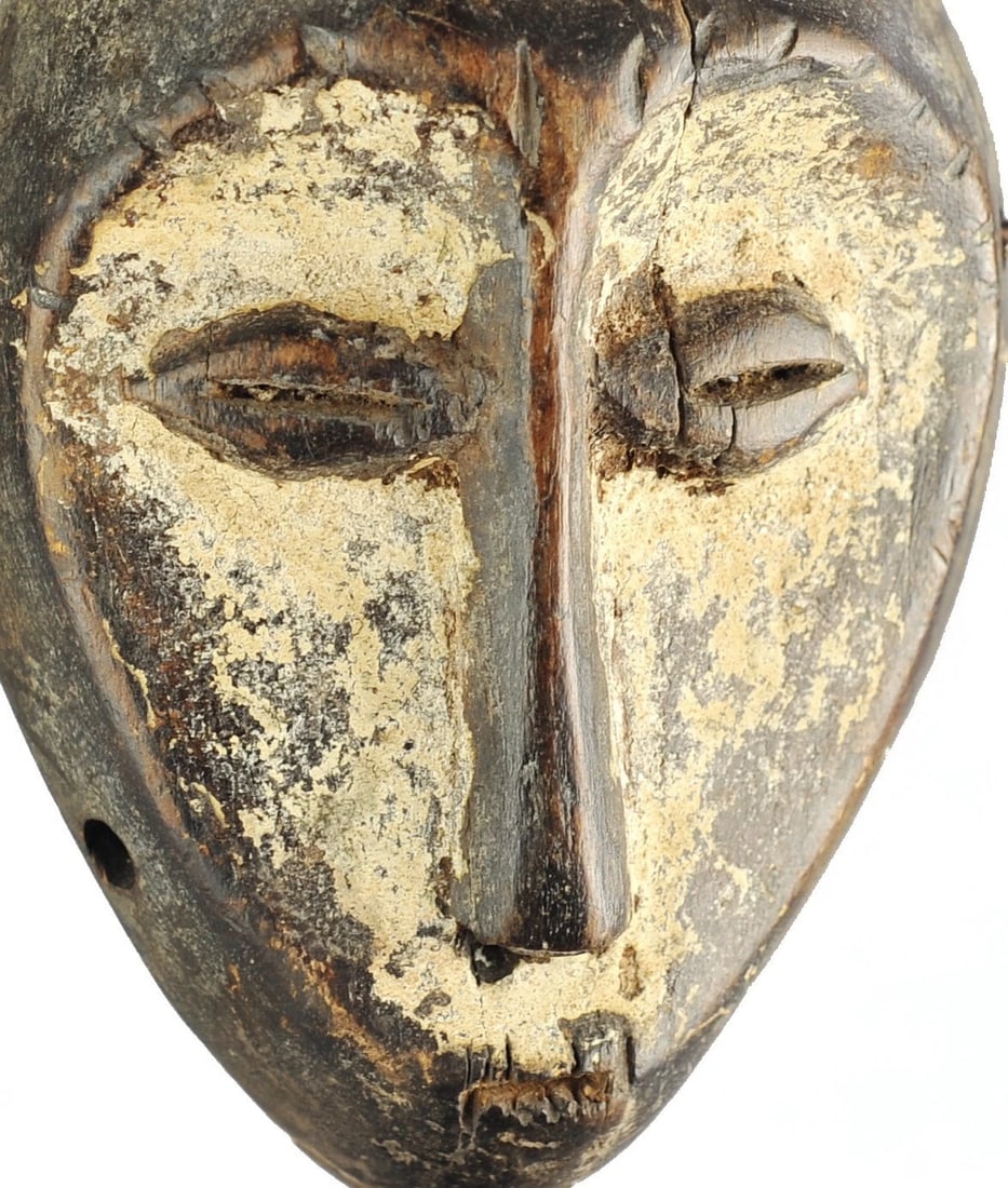 LEGA cute Lukwakongo Mask cult of the Bwami Congo Drc African Tribal Art 1130 (1 of 11)