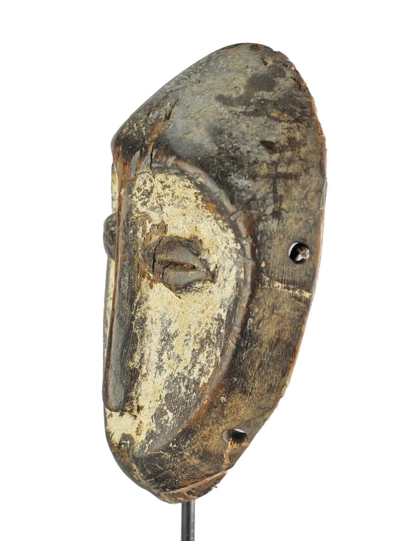 LEGA cute Lukwakongo Mask cult of the Bwami Congo Drc African Tribal Art 1130 - 5