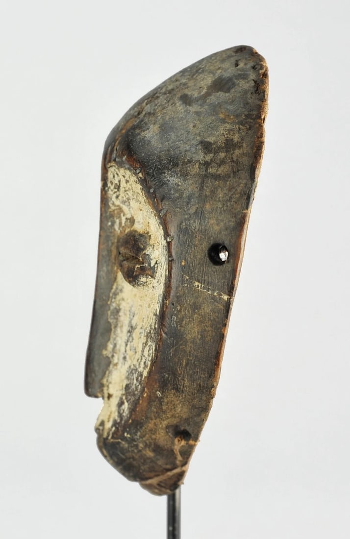 LEGA cute Lukwakongo Mask cult of the Bwami Congo Drc African Tribal Art 1130 - 6