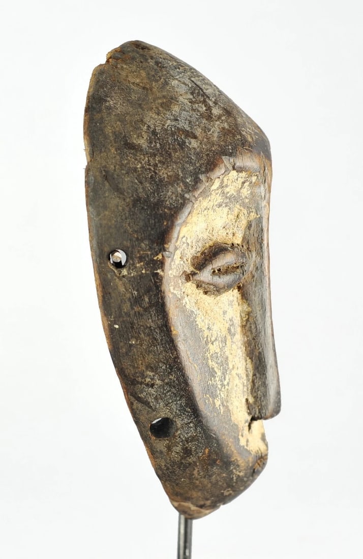 LEGA cute Lukwakongo Mask cult of the Bwami Congo Drc African Tribal Art 1130 - 8