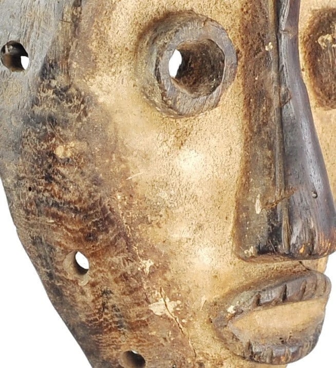 LEGA Nice idimu Mask cult of the Bwami Congo Drc African Tribal Art 1076 - 6