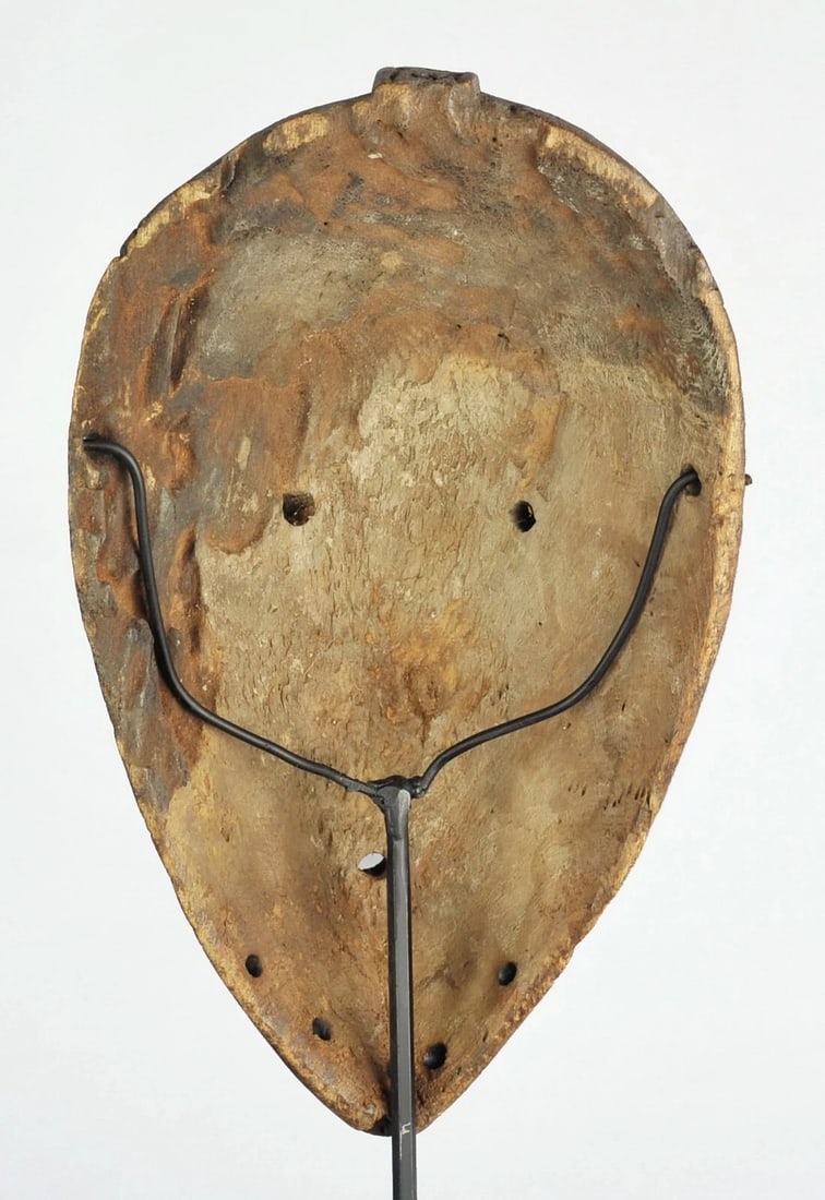Rare initiation GOMA wood mask Congo DRC Bembe African Tribal Art 1110 - 2