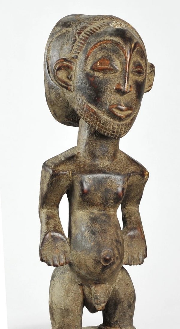 HEMBA Singiti Ancestor Figure Congo African Tribal Art Statue Sculpture 1340 - 5