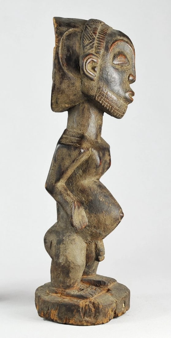 HEMBA Singiti Ancestor Figure Congo African Tribal Art Statue Sculpture 1340 - 9