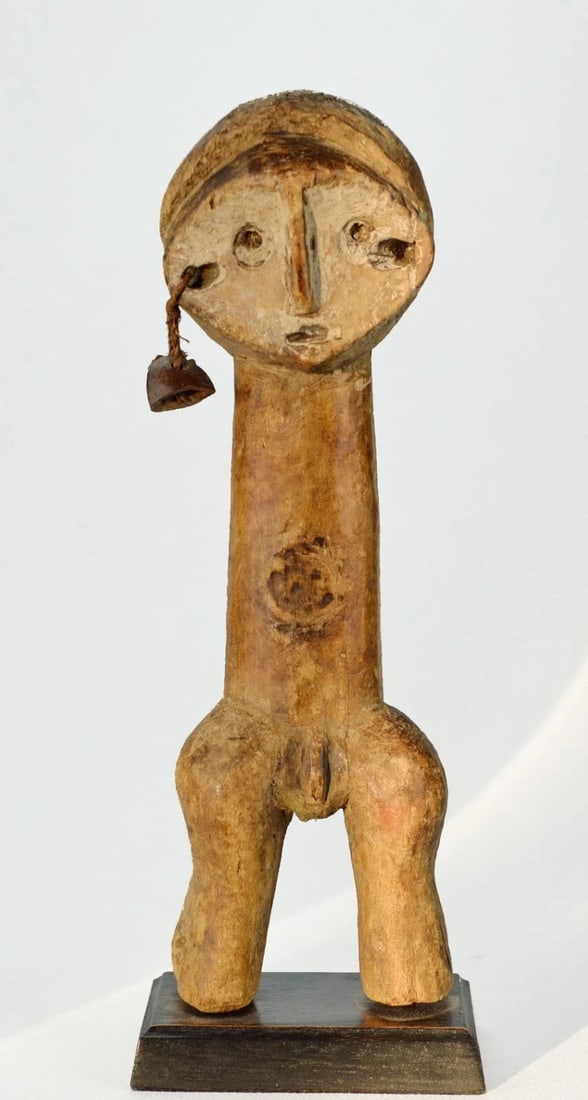 Rare LEGA Ngeze Figure statue sculpture Congo African Tribal Art 1185 - 9