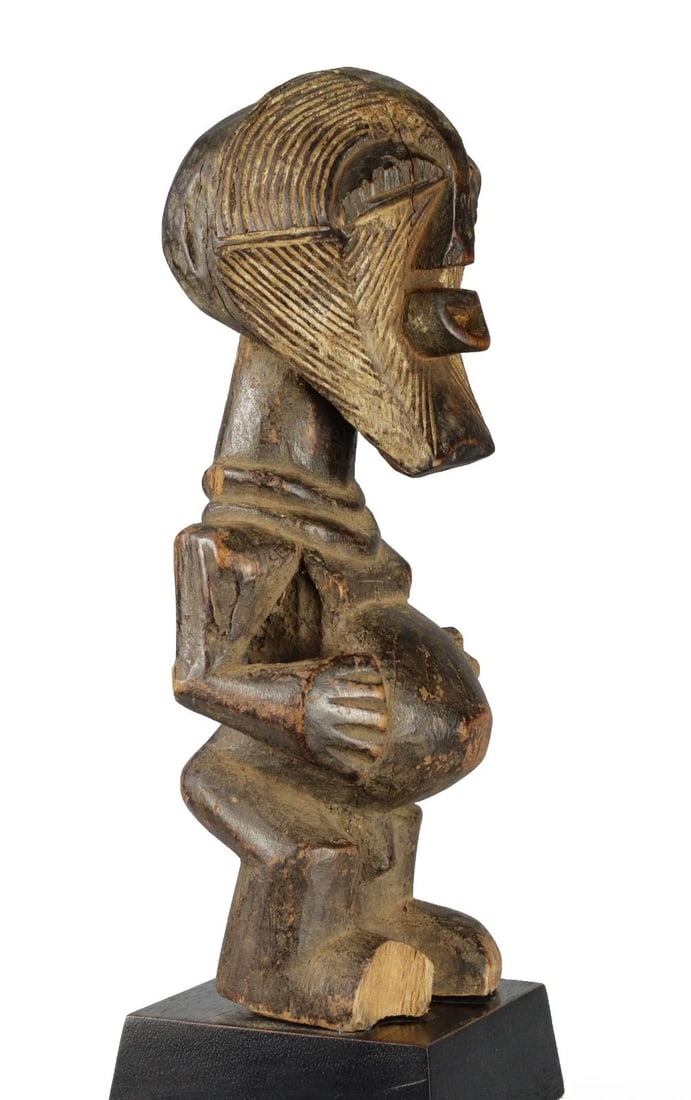 SONGYE Kifwebe power figure statue sculpture Congo African Tribal Art 1464 (1 of 11)