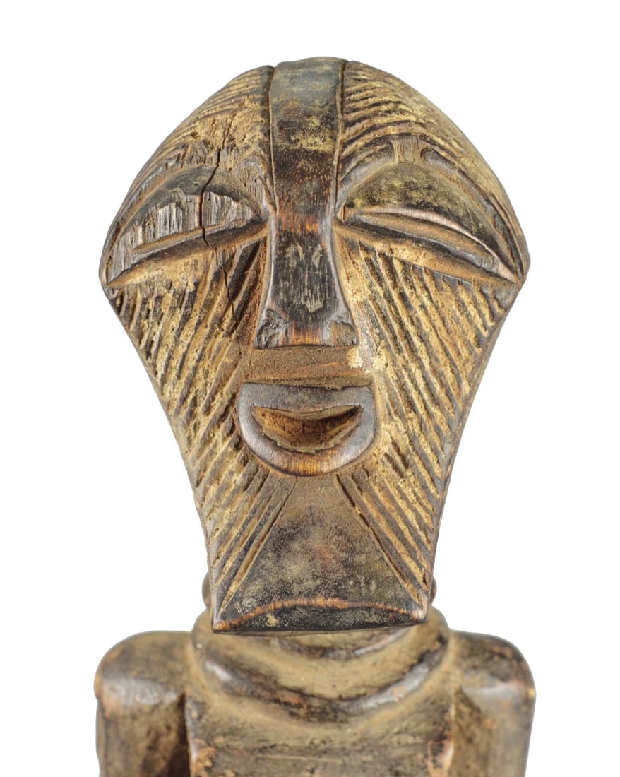 SONGYE Kifwebe power figure statue sculpture Congo African Tribal Art 1464 - 5