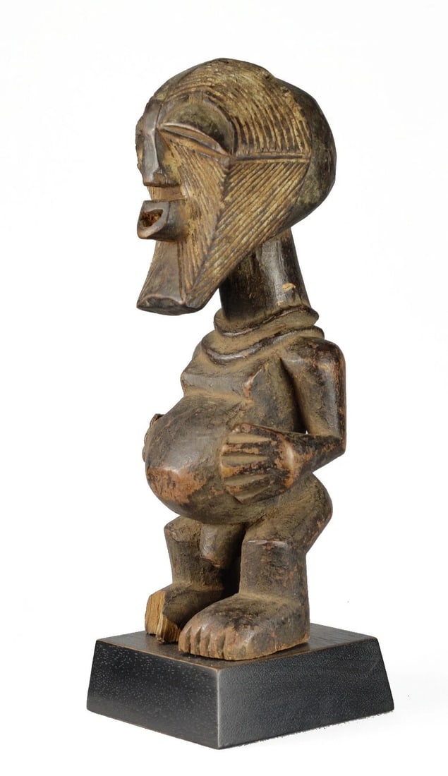 SONGYE Kifwebe power figure statue sculpture Congo African Tribal Art 1464 - 6