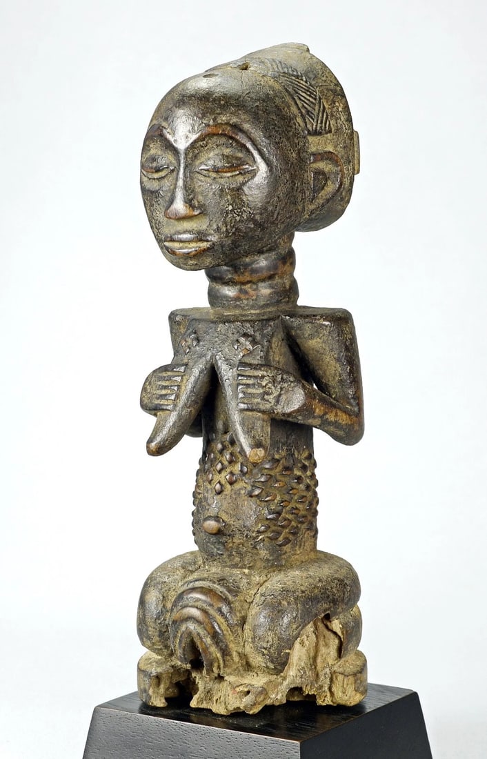 Fine LUBA old cult figure statue sculpture Congo African Tribal Art 1275 (1 of 11)